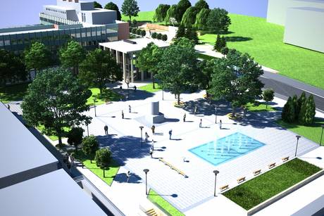 Megújítják Tatabánya főterét