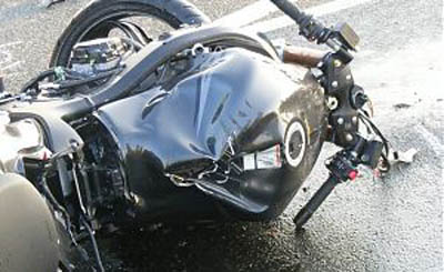 Súlyos motoros baleset