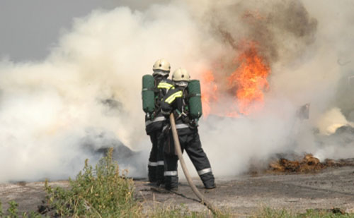 Leégett egy üzlet Tatabányán
