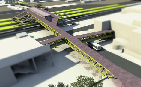 Az új tatabányai vasúti megállóhely a Kormányhivatal közelében lesz