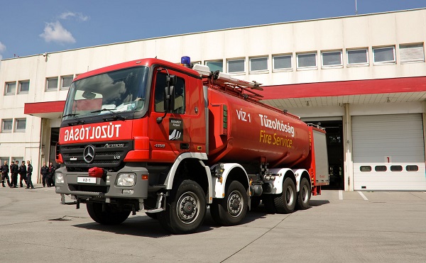 Új tűzoltólaktanya Nagyigmándon