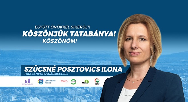 Szücsné Posztovics Ilona Tatabánya új polgármestere