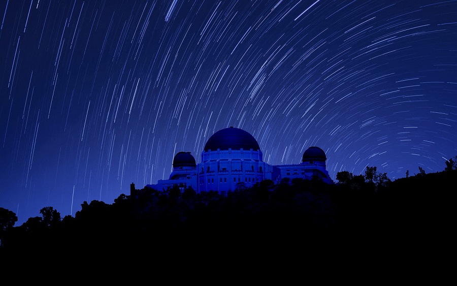 Illusztráció: a Griffith obszervatórium, Los Angeles